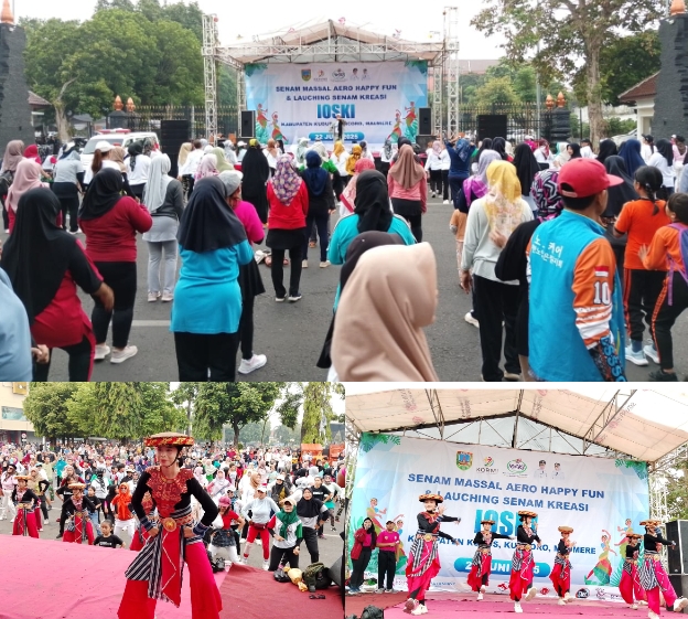 event Senam masal dengan tajuk 