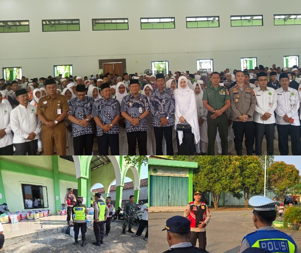 Pengawalan jemaah haji oleh Polres Demak 