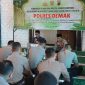 Polres Demak, saat gelar pengajian dan doa bersama sambut tahun baru Islam.