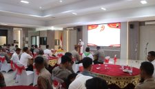 Doa bersama Polres Demak, dalam rangka menyambut hari Bhayangkara ke-79. 