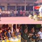 Suasana Upacara Hari Bhayangkara ke 79 di Mapolres Grobogan. Nampak Bupati Setyohadi pimpin upacara atau sebagai inspektur upacara.