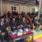 Suasana upacara Hari Bhayangkara ke 79 di Mapolres Grobogan. Nampak Perhutani KPH Telawa hadir.