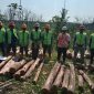 Perhutani KPH Telawa, saat inspeksi Penggunaan Alat Pelindung Diri (APD) di lokasi tebangan pada Rabu (02/07/2025)