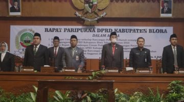 Rapat Paripurna DPRD Kabupaten Blora.