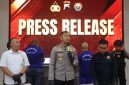 Kapolres Demak AKBP Ari Cahya Nugraha, saat ungkap kasus guru madrasah cabuli santriwati.