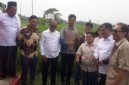 Kepala BP Taskin Budiman Sudjatmiko, saat meresmikan gerakan kolaboratif fokus lingkungan pesantren.