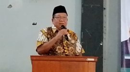 Wakil Ketua Komisi VIII DPR RI, Abdul Wachid, saat memberikan sambutan.