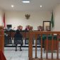 Suasana sidang lanjutan perkara pencurian perhiasan di PN Semarang.