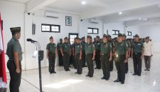 Kegiatan Wisuda Purnatugas dan Pindah Satuan Kodim Pati di Aula Makodim Jl. Jenderal Sudirman No. 79, Ngarus, Pati