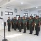 Kegiatan Wisuda Purnatugas dan Pindah Satuan Kodim Pati di Aula Makodim Jl. Jenderal Sudirman No. 79, Ngarus, Pati