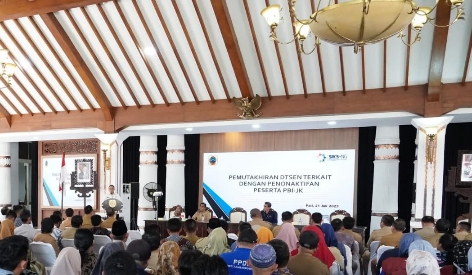 Kegiatan pemutakhiran DTKS dan DTSEN.