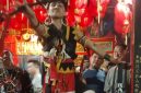 Tatung dari Kalbar saat ritual Ruat buang sengkolo. 