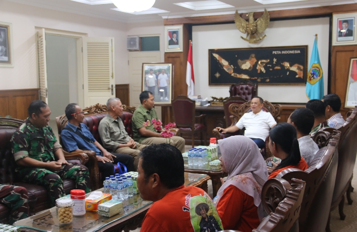 Bupati Pati Sudewo saat bahas pertanian ramah lingkungan bersama Kodim Pati.
