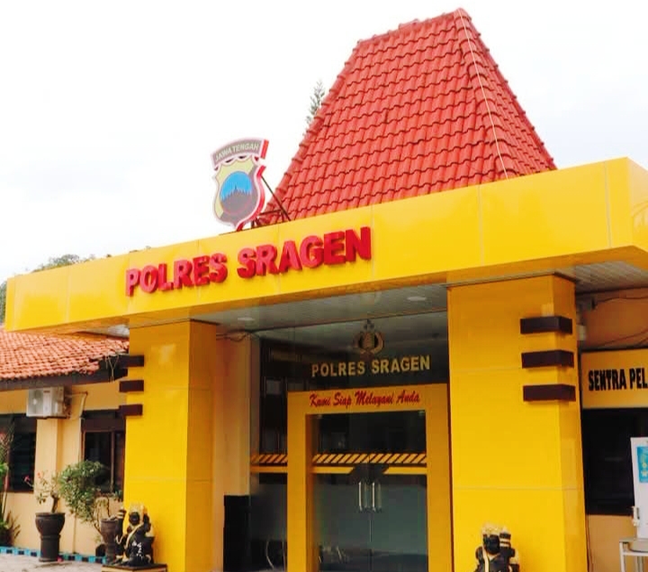 Kantor Polres Sragen.