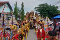 SMK PSM Randublatung saat menunjukan aksi 