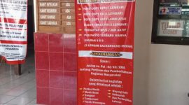 Kantor Polsek Karangrayung Polres Grobogan, Jawa Tengah.