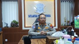 Kasatlantas Polres Jepara, AKP Rahandy Gusti Pradana.