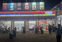 Indomaret di jalan alun-alun Purbalingga, Purbalingga Lor, Kecamatan Purbalingga, Kabupaten Purbalingga, Jawa Tengah. 