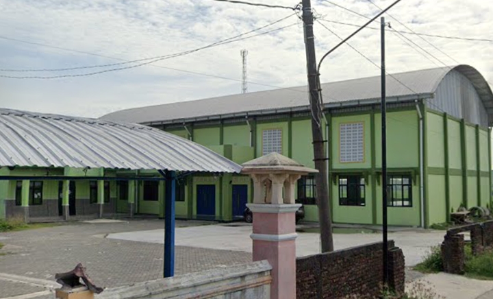 Area kantor desa Sumberejo, Kec. Bonang, Kab. Demak. Nampak gedung serbaguna milik Pemdes Sumberejo.