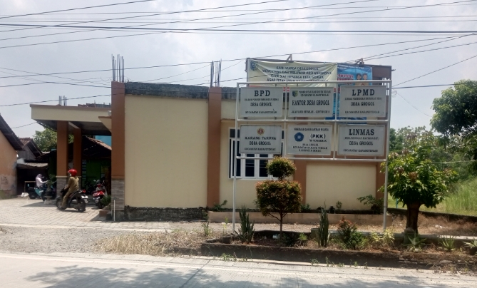 Kantor Desa Grogol, Kec. Karangtengah, Kab. Demak.