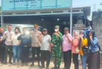 Forkopimcam Jati, Kabupaten Blora, saat tinjau Dapur Makan Bergizi Gratis (MBG).