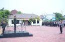 Polres Jepara saat menggelar upacara Hari Sumpah Pemuda ke 97 tahun 2025