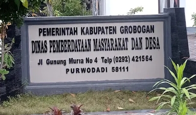 Kantor Dispermasdes Grobogan.