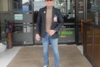 Bagas Pamenang N, S.H.,M.H., (kuasa hukum pelapor), usai melaporkan Kades Sudan, dugaan tindak pidana korupsi dan Dugan penyalahgunaan wewenang.