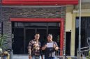 Ardianto usai melaporkan dugaan tindakan kekerasan dan penyekapan di Polrestabes Semarang.