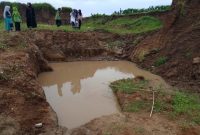 Gbr: Kubangan galian c, lokasi tenggelamnya 2 anak bawah umur.