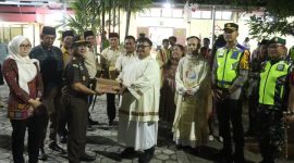 Forkopimda Demak kunjungi gereja, pastikan pelaksanaan kebaktian natal berjalan lancar dan kondusif. 