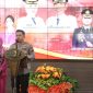Kapolres Demak AKBP Arrizal Samelino Gandasaputra, saat memberikan sambutan.