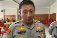 Kapolres Klaten AKBP Moh. Farug Rozi.