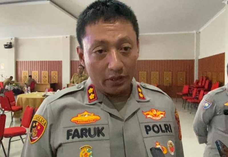 Kapolres Klaten AKBP Moh. Farug Rozi.