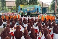 Suasana HUT SMPN 2 Jati Kudus ke 42 berlangsung meriah. Jumat (6/2/2026).