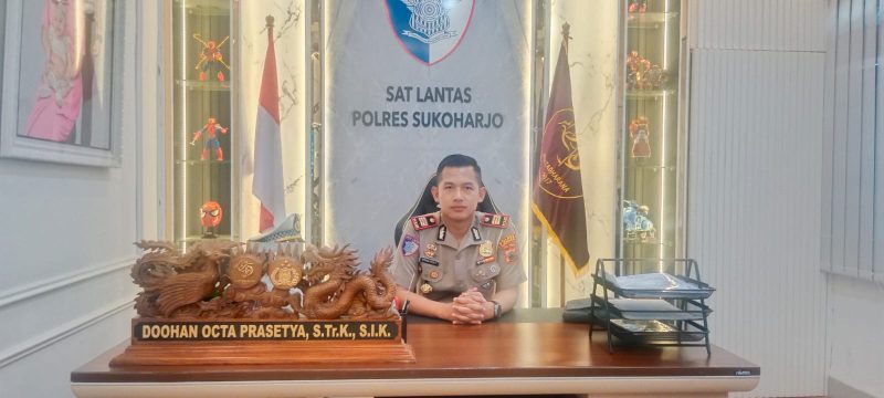 Kasat Lantas Polres Sukoharjo, Ipda Doohan Octa P., S.Tr.K., S.I.K., dalam wawancaranya, Senin (20/4/2026).