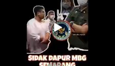 SS: Video viral sidak dapur MBG Lempongsari, Kec. Gajahmungkur, Kota Semarang.