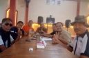 Suasana rapat koordinasi IPJT DPC Grobogan di Kuliner Joglo Ndeso, Jalan Kapung-Ngambakrejo, Kecamatan Tanggungharjo, Senin (20/4/2026).