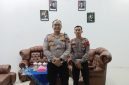 Kepala Satuan Lalu Lintas Polres Batang, AKP Eka Hendra Ardiansyah (kiri) bersama Kanit Gakkum Satlantas Polres Batang.