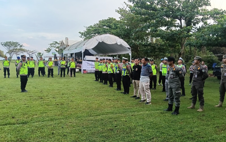 Apel gelar pasukan untuk pengamanan Hari Buruh 1 Mei 2026 (May Day).