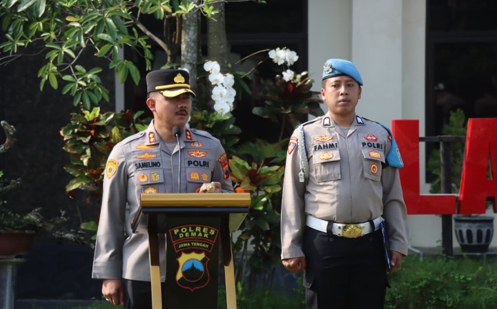 Kapolres Demak, AKBP Samel.
