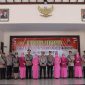 Usai Sertijab, sejumlah perwira jabatan strategis berfoto bersama.