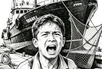 Gambar Ilustrasi: ABK menjerit karena gaji ditahan.