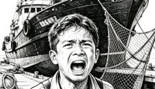 Gambar Ilustrasi: ABK menjerit karena gaji ditahan.