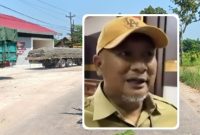 Kolase foto: Kepala Dinas Pekerjaan Umum dan Penataan Ruang (PUPR) Jawa Tengah, Henggar Budi Anggoro, dan jalan raya Randublatung-Cepu.