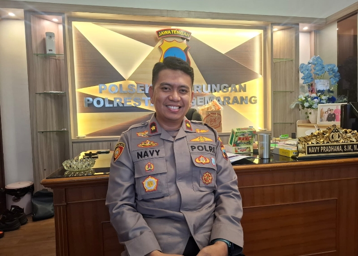 Kapolsek Pedurungan, Kompol Navy, S.I.K., M.Si.,