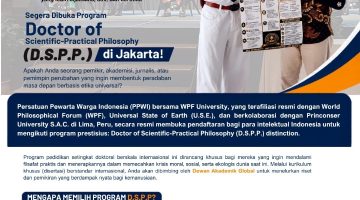 Raih Gelar Doktor Internasional Anda, Program D.S.P.P. Resmi Dibuka di Jakarta!