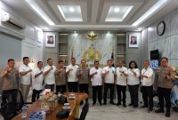 4 KPH di Grobogan yakni KPH Telawa, KPH Purwodadi, KPH Gundih, dan KPH Semarang, saat berkunjung di Mapolres Grobogan, silaturahmi sekaligus kerjasama strategis.