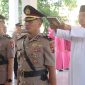 Foto dari kanan, Kompol Yuniarto Assidiq, dan Kompol Hendrie Suryo Liquisasono, saat sertijab Wakapolres Demak.