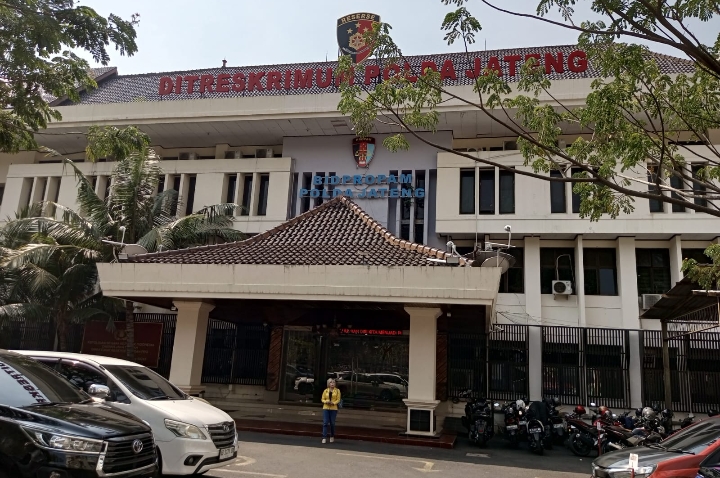 Kantor Ditreskrimum Polda Jateng.